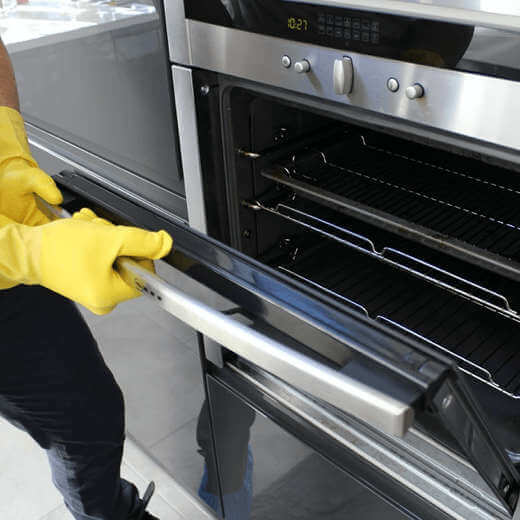 Oven cleaning